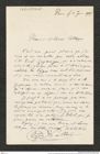 Nachlass Franz Steindachner, Brief von Lèon Louis Vaillant an Franz Steindachner (22.06.1907), Inv.Nr. 556.05, Seite 1
